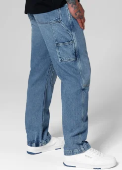CARPENTER Blue Denim Jeans
