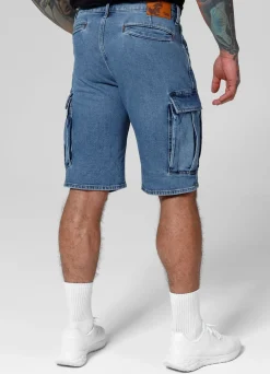 Denim cargo shorts Classic Wash Deerhorn