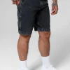 Denim shorts Black Denim Carpenter