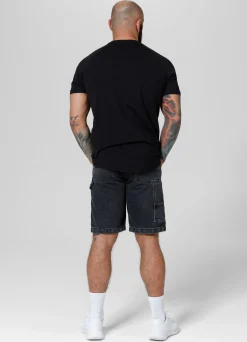 Denim shorts Black Denim Carpenter