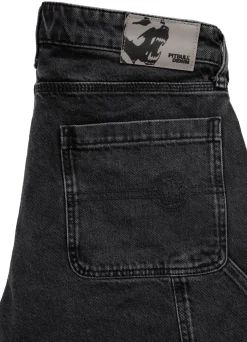Denim shorts Black Denim Carpenter