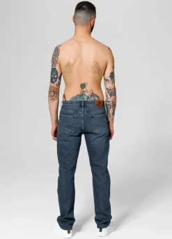 HIGHLANDER Long Medium Wash Jeans