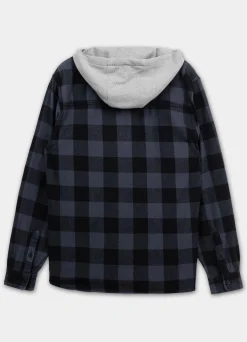 Hooded Flannel Shirt Woodson