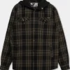 Hooded Padded Flannel Shirt Pioneer