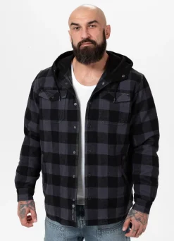 Hooded Padded Flannel Shirt Pioneer