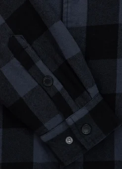 Hooded Padded Flannel Shirt Pioneer