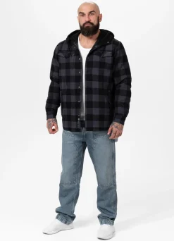 Hooded Padded Flannel Shirt Pioneer