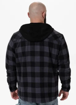 Hooded Padded Flannel Shirt Pioneer