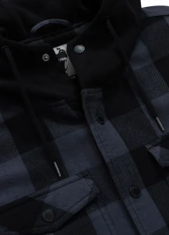 Hooded Padded Flannel Shirt Pioneer