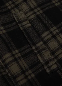 Hooded Padded Flannel Shirt Pioneer