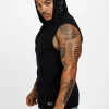 Hoodie tank top Spandex Hilltop - Black