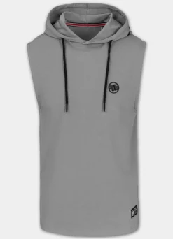 Hoodie tank top Spandex Hilltop - Gray