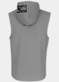 Hoodie tank top Spandex Hilltop - Gray