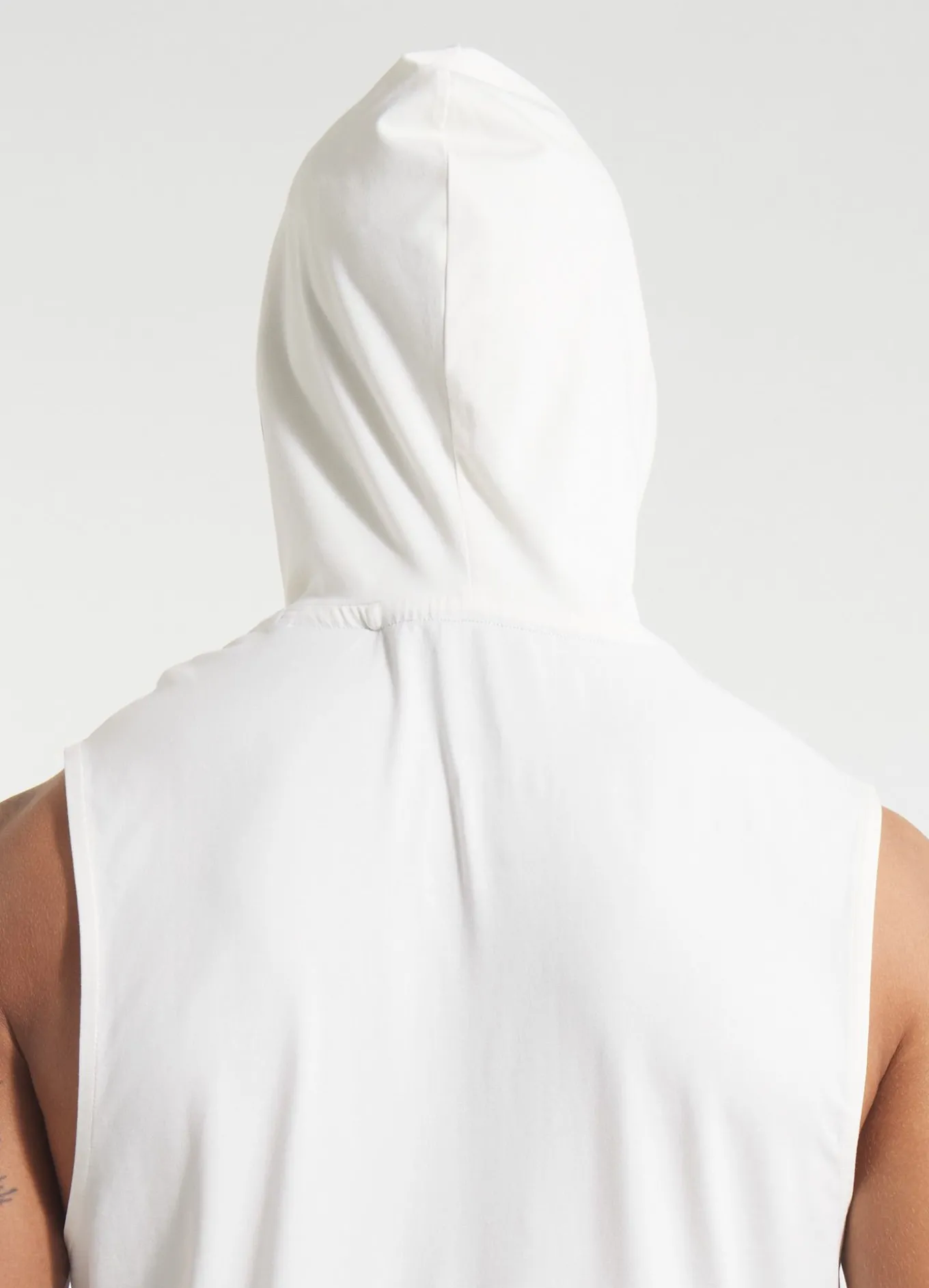 Hoodie tank top Spandex Hilltop - Offwhite