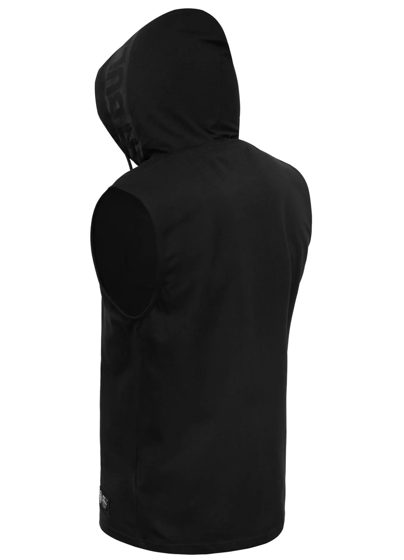 Hoodie tank top Spandex Hilltop - Black