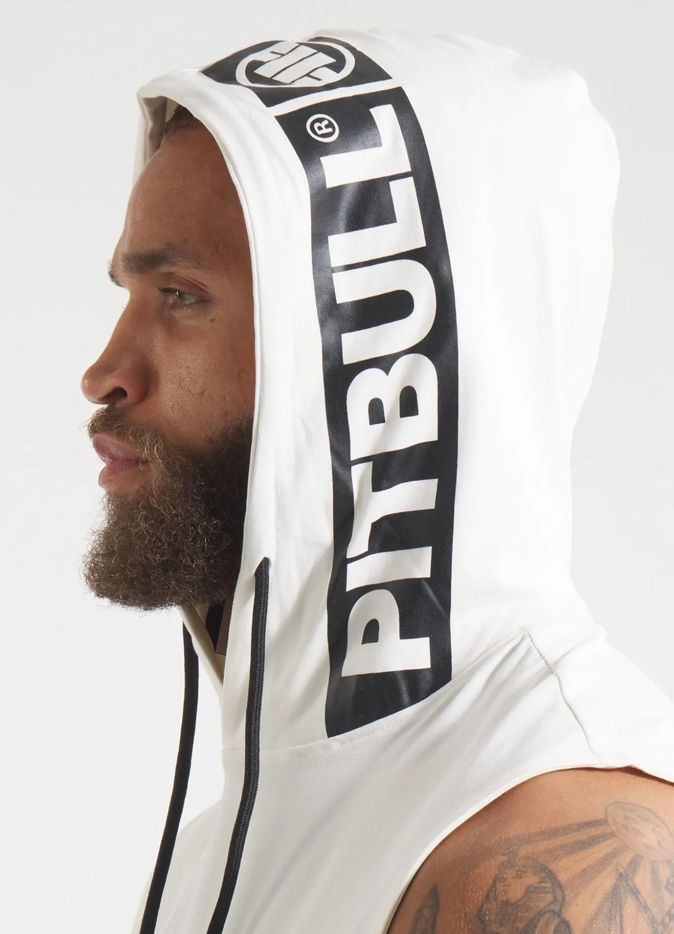 Hoodie tank top Spandex Hilltop - Offwhite