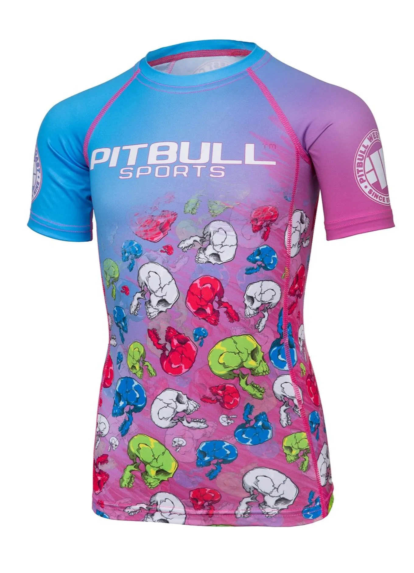 Kids Rashguard Candy Skull