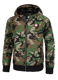 Kids transitional hooded jacket Athletic Sleeve Junior