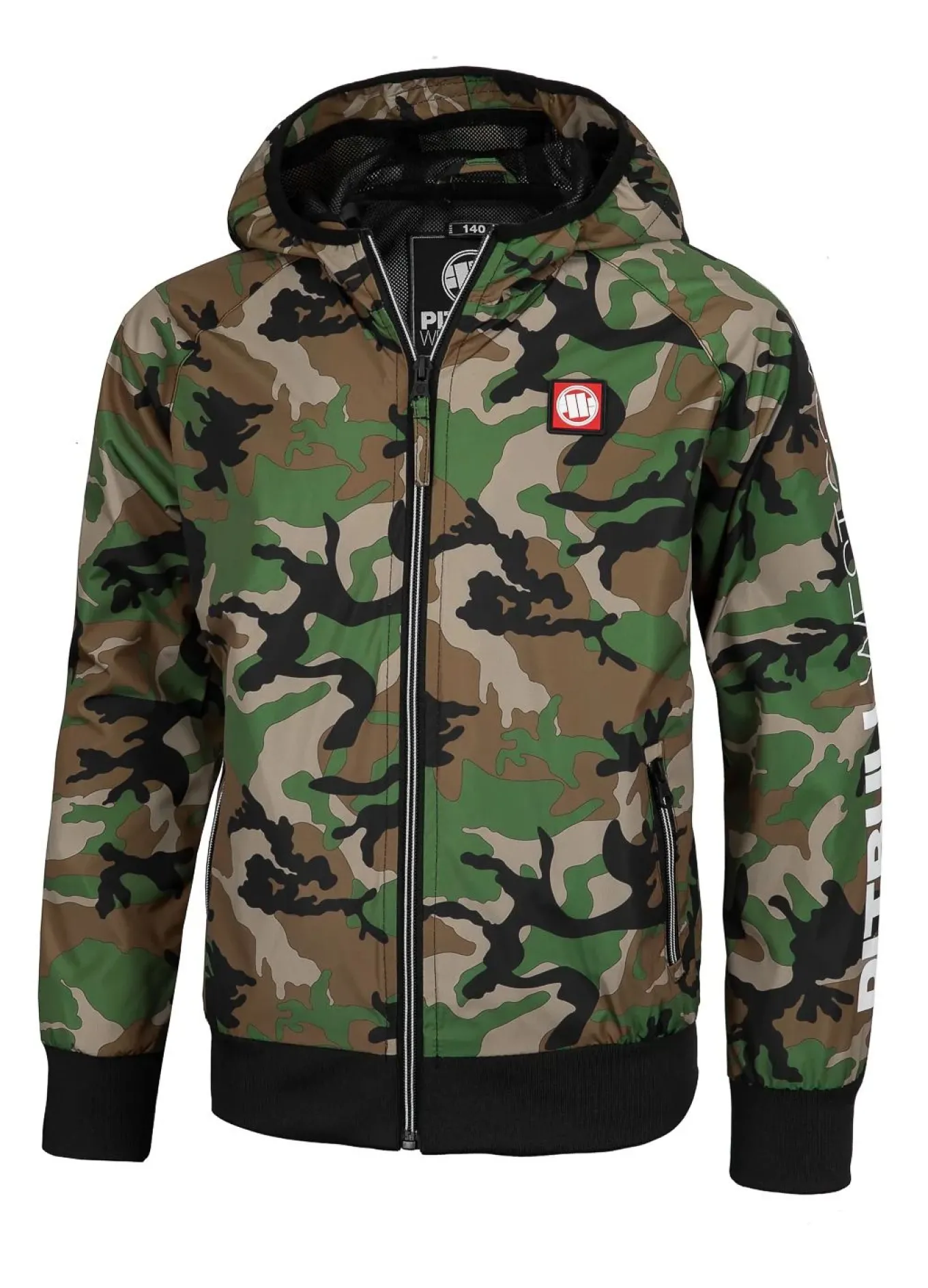 Kids transitional hooded jacket Athletic Sleeve Junior