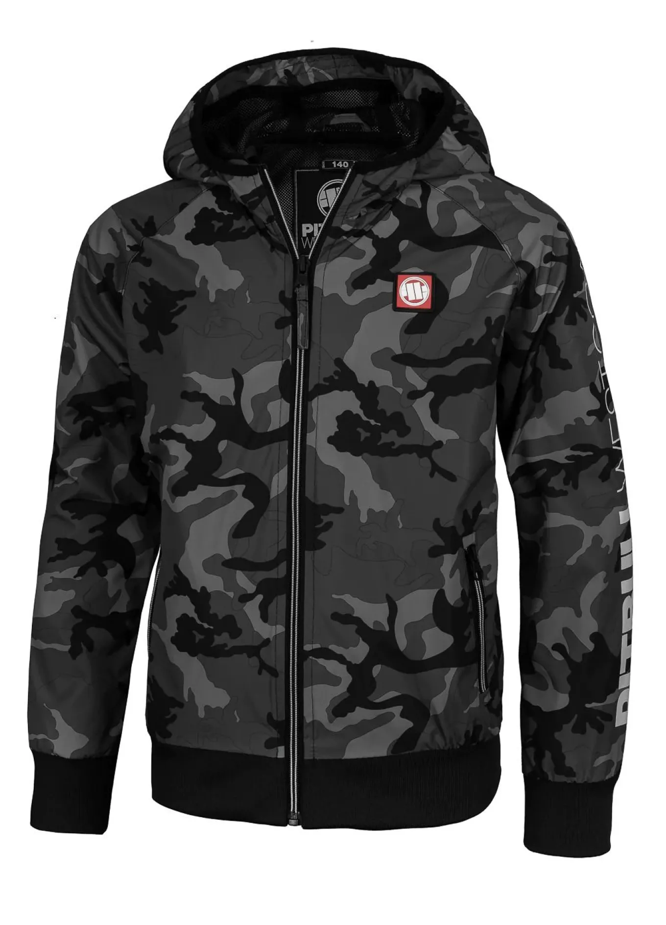 Kids transitional hooded jacket Athletic Sleeve Junior