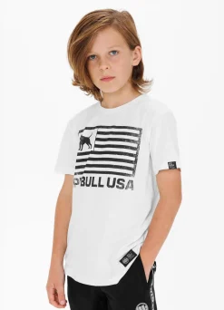 Kids T-Shirt Pitbull USA