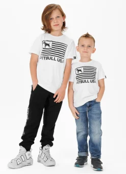 Kids T-Shirt Pitbull USA