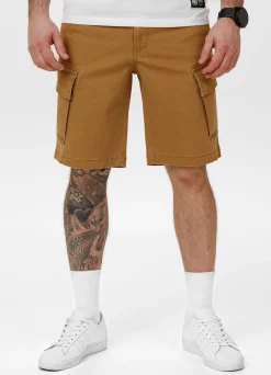 Men's Cargo Shorts SCOTT - Honey Yellow