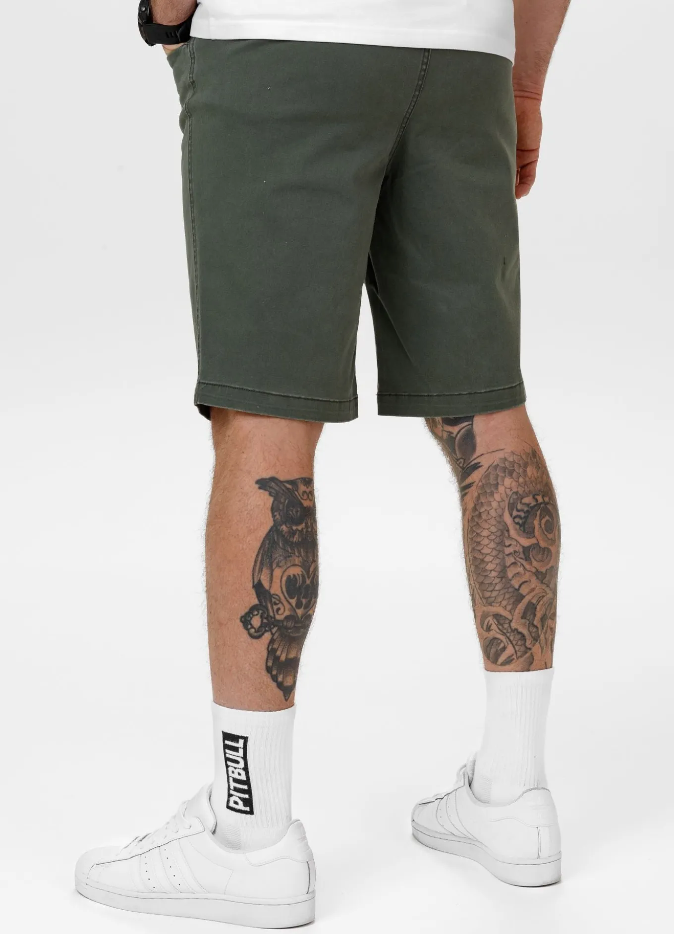 Men's Chino Shorts GRAVES - Olive