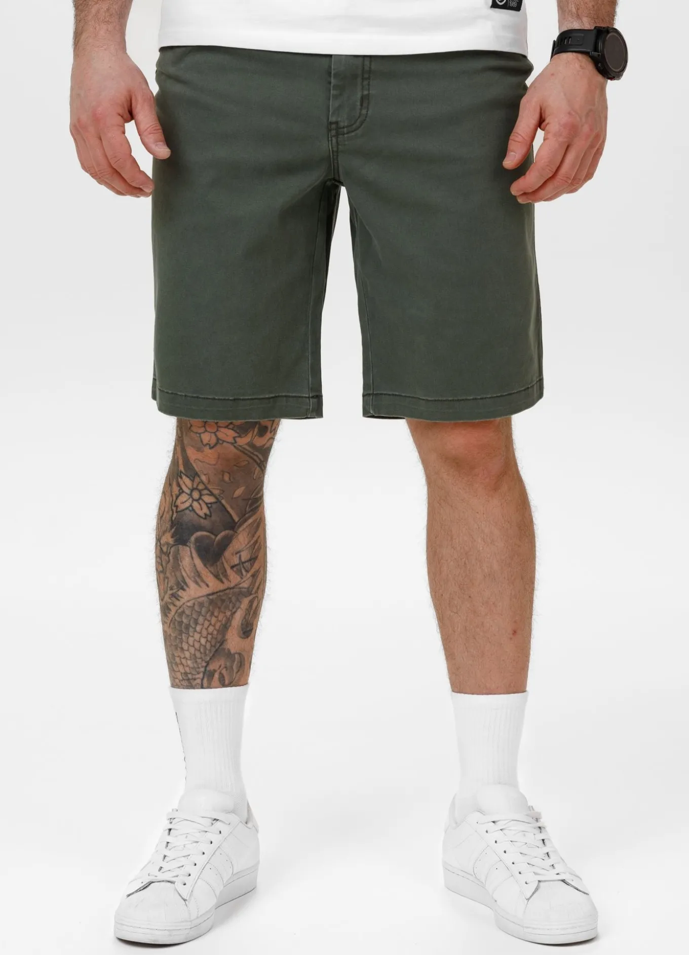 Men's Chino Shorts GRAVES - Olive