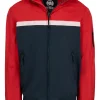 Men's hooded jacket 2 Color Longwood - Red/Navy