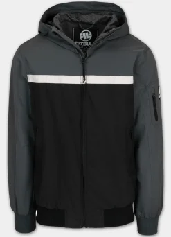Men's hooded jacket 2 Color Longwood - Gray/Black