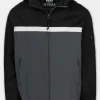 Men's hooded jacket 2 Color Longwood - Black/Gray