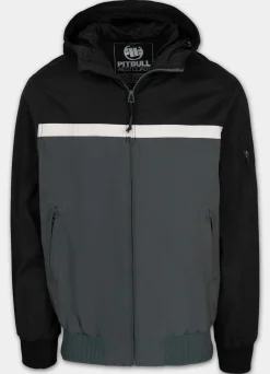 Men's hooded jacket 2 Color Longwood - Black/Gray