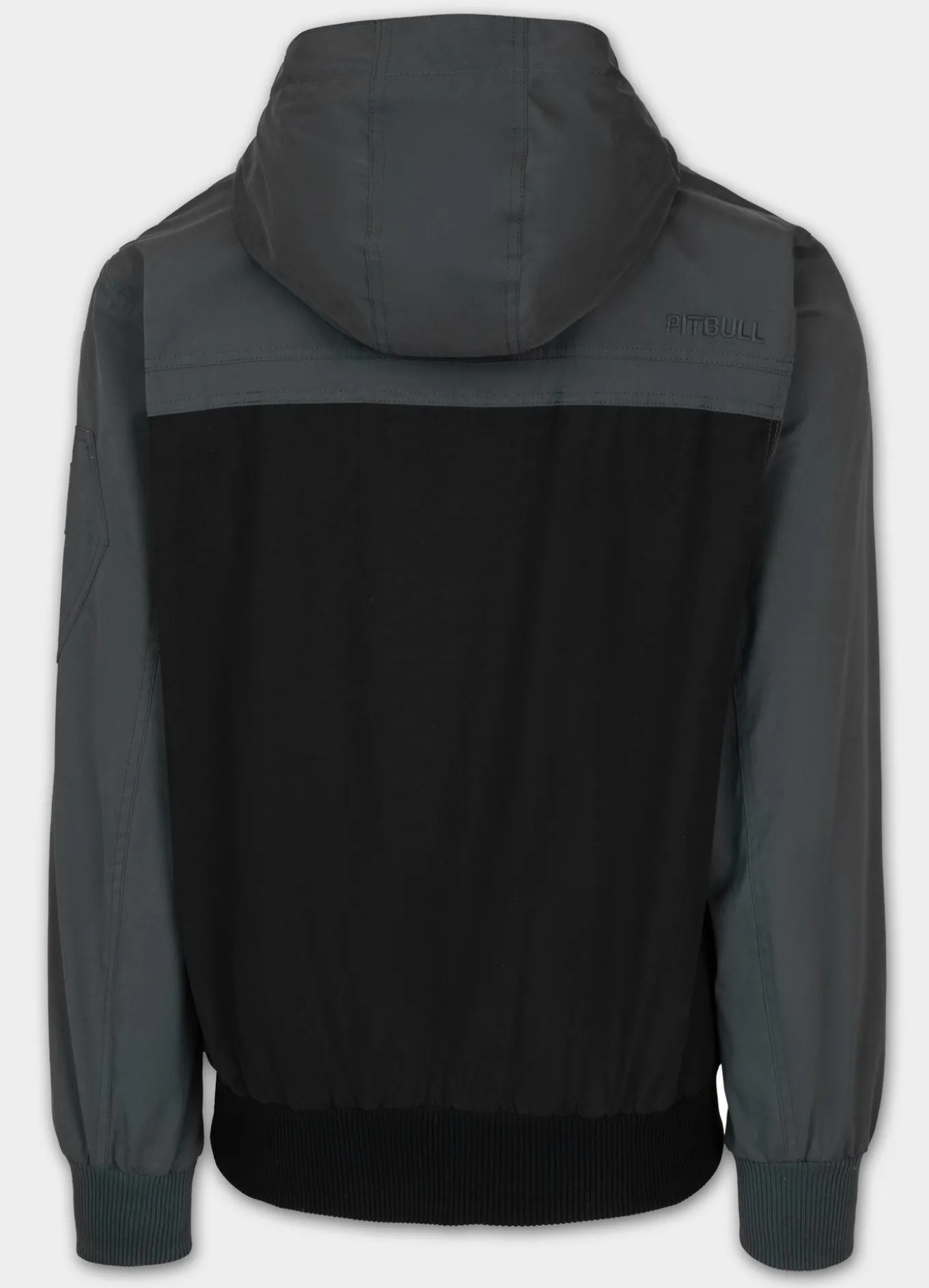 Men's hooded jacket 2 Color Longwood - Gray/Black