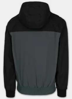 Men's hooded jacket 2 Color Longwood - Black/Gray