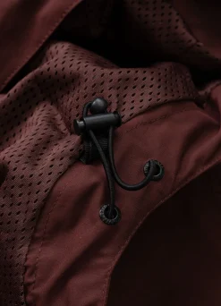Men's hooded jacket 2 Color Longwood - Burgundy/Navy