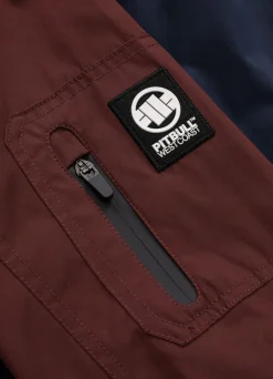 Men's hooded jacket 2 Color Longwood - Burgundy/Navy