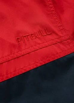 Men's hooded jacket 2 Color Longwood - Red/Navy