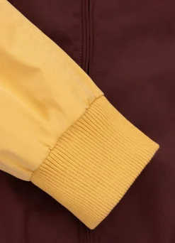 Men's hooded jacket 2 Color Longwood - Yellow/Burgundy