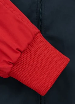 Men's hooded jacket 2 Color Longwood - Red/Navy