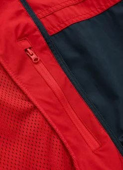 Men's hooded jacket 2 Color Longwood - Red/Navy