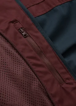 Men's hooded jacket 2 Color Longwood - Burgundy/Navy