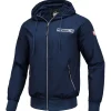 Men's hooded jacket Athletic Logo - Navy