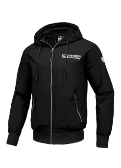 Men's hooded jacket Athletic Logo - Black