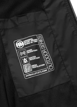 Men's hooded jacket Athletic Logo - Black