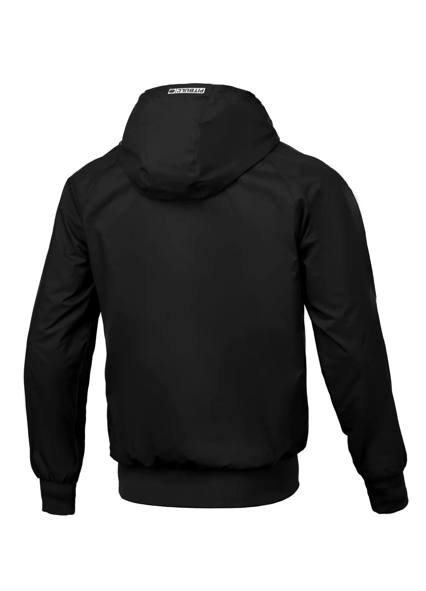 Men's hooded jacket Athletic Logo - Black