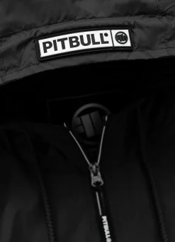 Men's hooded jacket Athletic Logo - Black