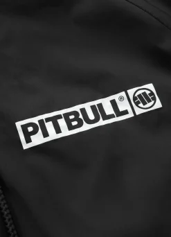 Men's hooded jacket Athletic Logo - Black