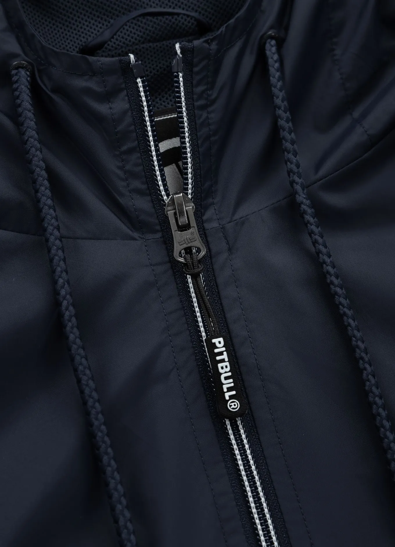 Men's hooded jacket Athletic Logo - Navy