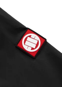 Men's hooded jacket Athletic Logo - Black